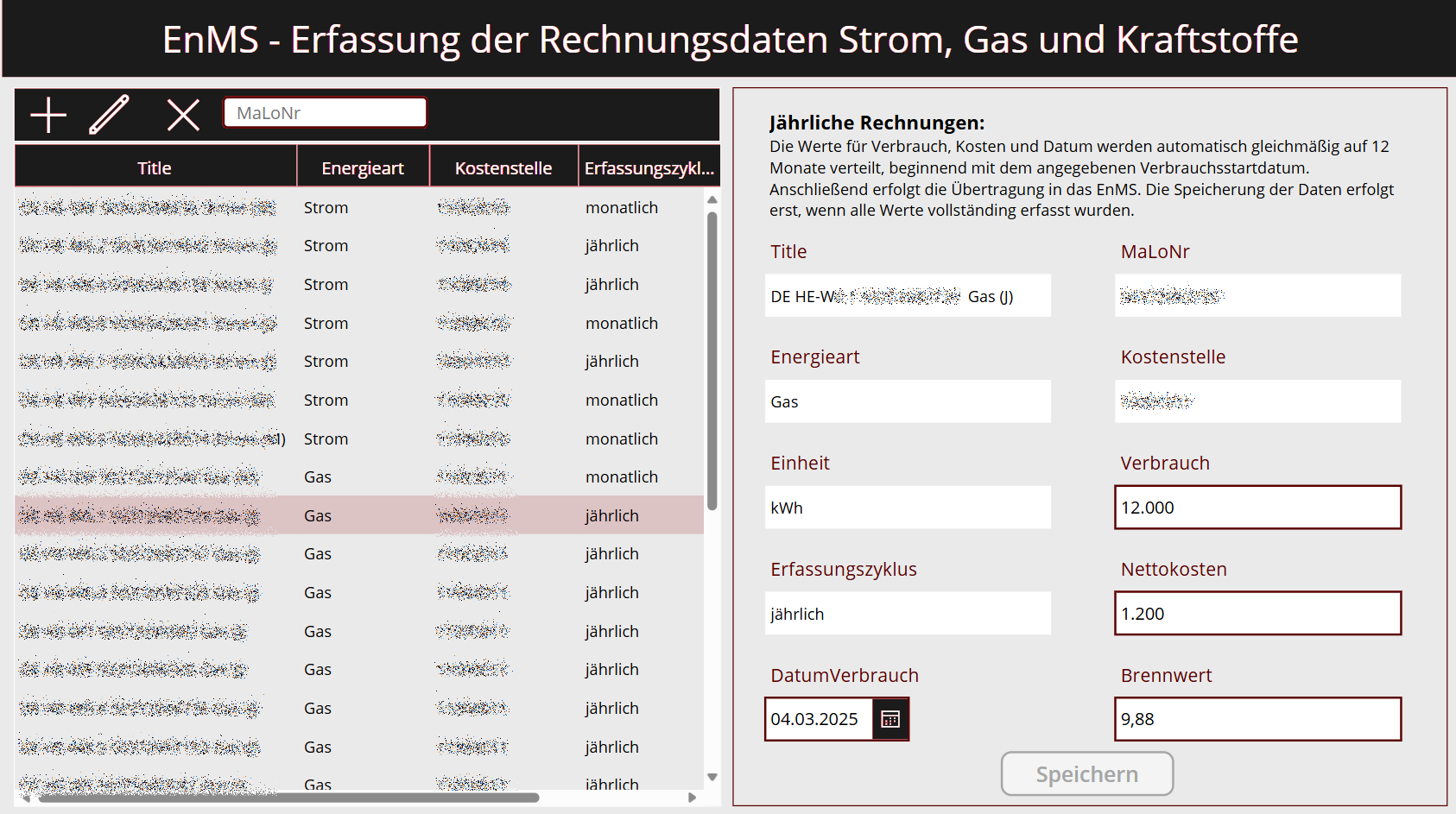 App - Erfassung der Rechnungsdaten App Rechnungserfassung